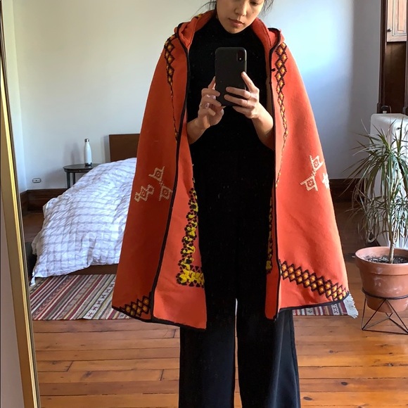 Native American/Southwest Embroidered Cape - Picture 2 of 8